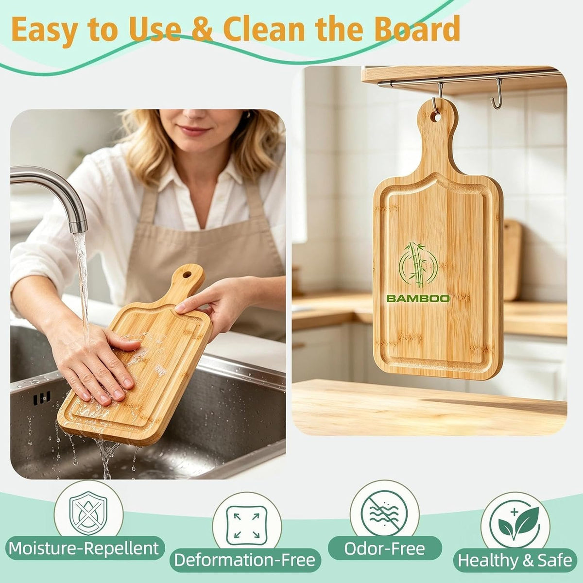 1 Set Baby Shower Prizes for Game Winners Mini Charcuterie Boards Set | Bamboo Bridal Shower Gifts for Guests, Wedding Favor Small Cheese Board Gift Set with Knives, Forks, Thank You Card &Gift Box