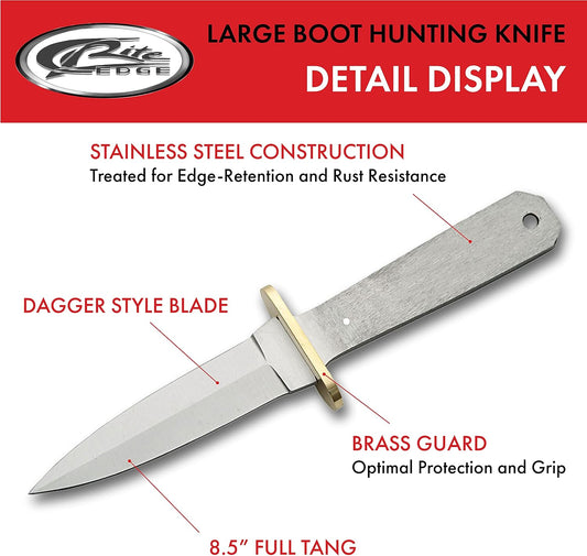 SZCO Supplies Boot Blade Hunting Knife