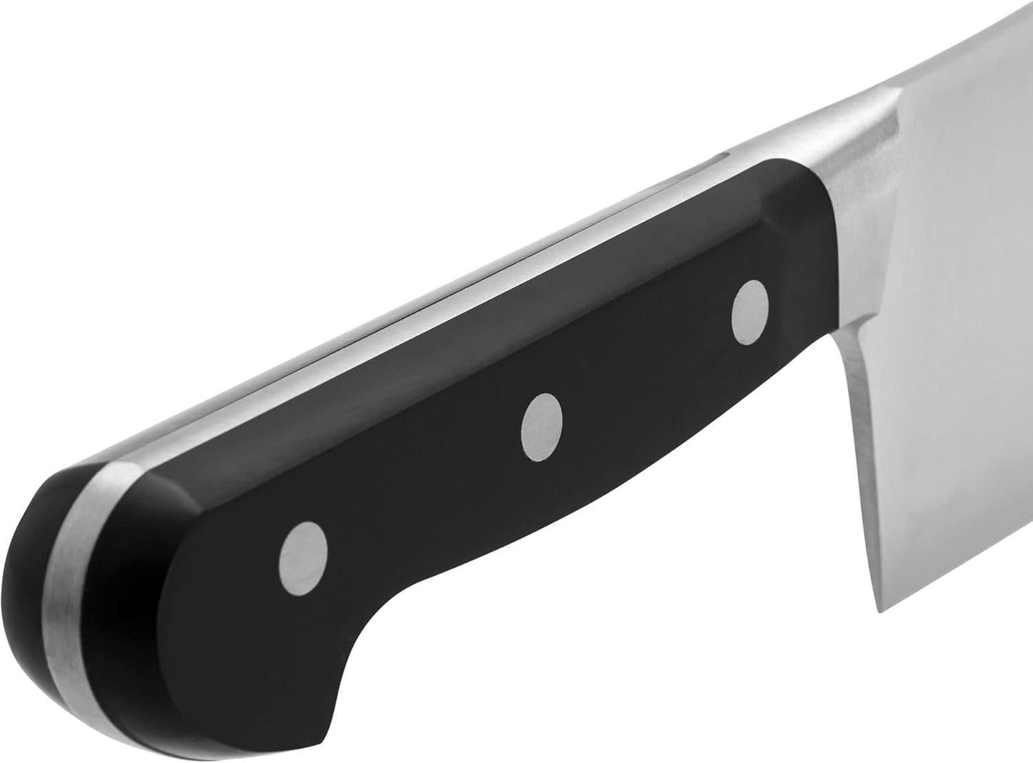 Pro 6-Inch Meat Cleaver Razor-Sharp German Knife Set Made in Company-Owned German Factory with Special Formula Steel, Perfected for Almost 300 Years, Stainless Steel