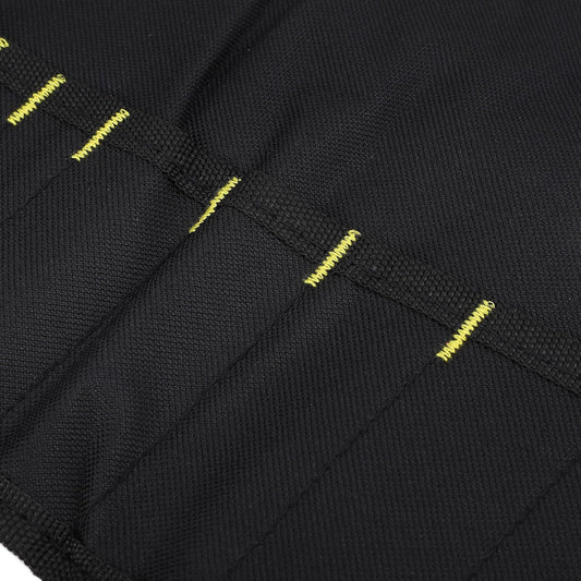 Chef Knife Roll, 20 Slot Canvas Knife Bag with Layer Shoulder Strap, Portable Knife Storage, 22.4 in Chef Knife Carrying Case, Knives Pouch for Home Kitchen Travel Camping