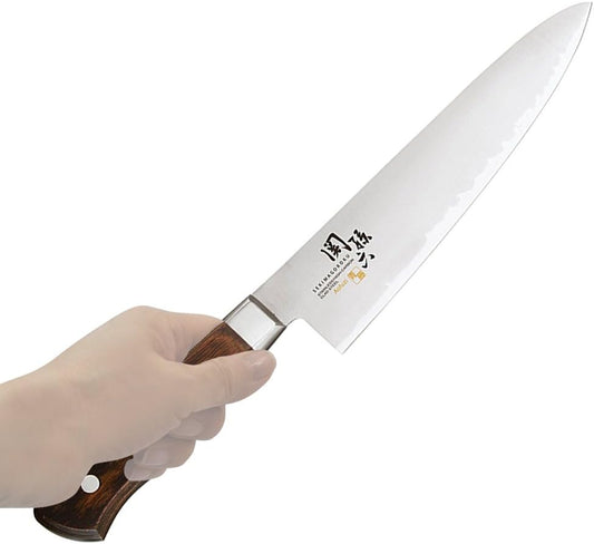 Seki Magoroku Knife, Gyuto 7.1 inches (180 mm), Blue Wisteria, Made in Japan