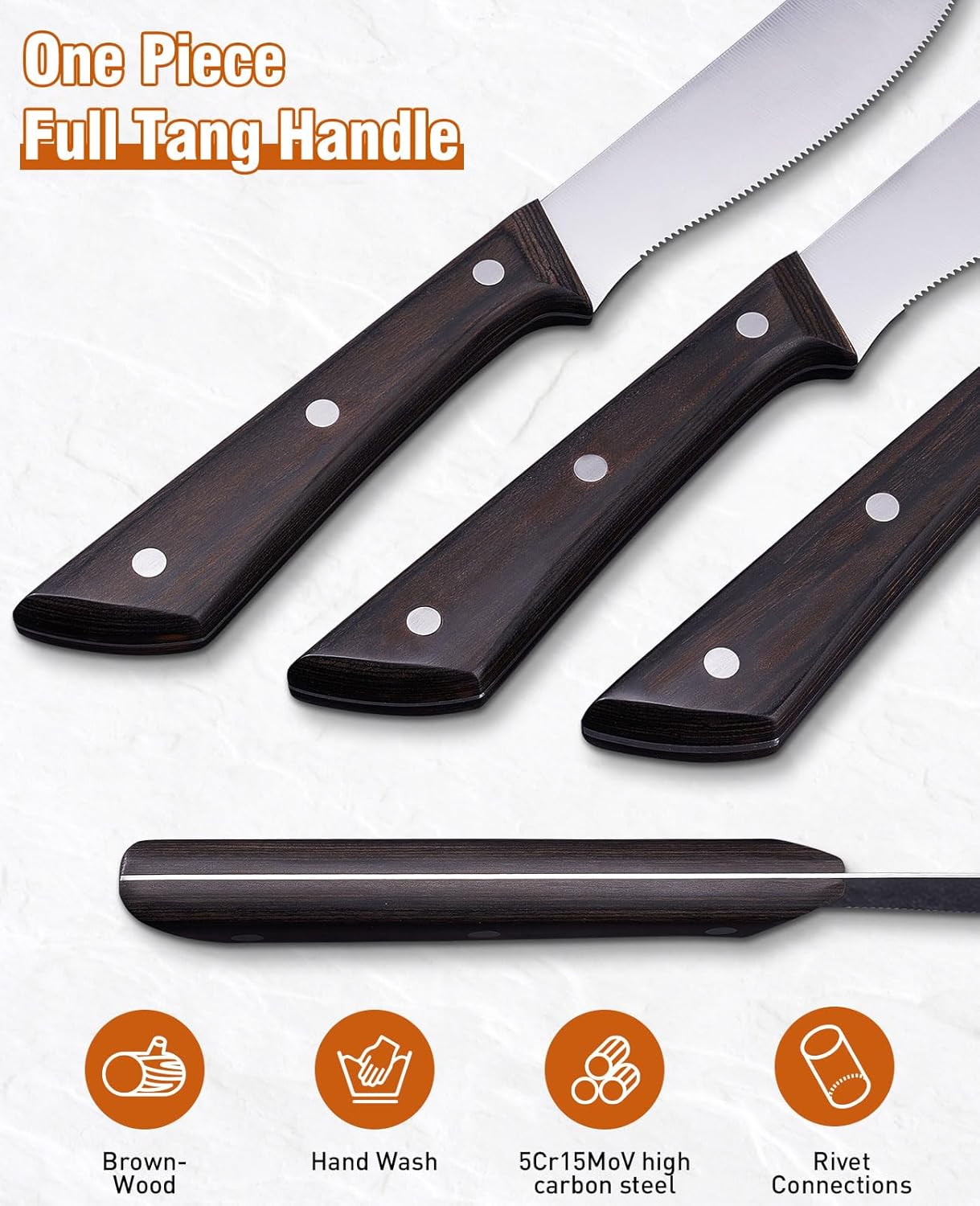 2PCS Serrated Bread Knife Set, Razor Sharp for Homemade Bread Slicing Cutting Baguette, Sourdough Bread, Bagels, Cake Gifts for Men Women
