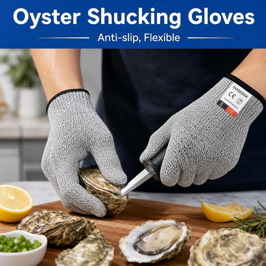 Cut Resistant Gloves, Kitchen & Food Grade, for Cutting, Slicing, Meat Carving, Gardening, Unisex Work Safety Gloves