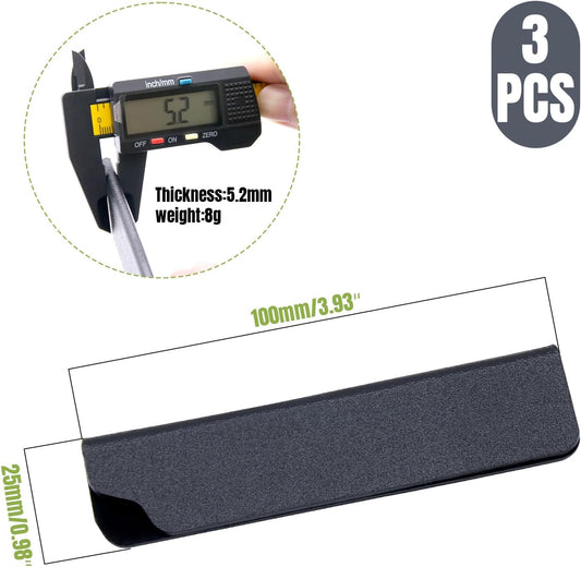3pcs Universal Knife Edge Guards for 3.5'' Paring Fruit Knife, Kitchen Safety Knife Sheath Sleeves ABS Knife Cover Case Knife Blade Protectors