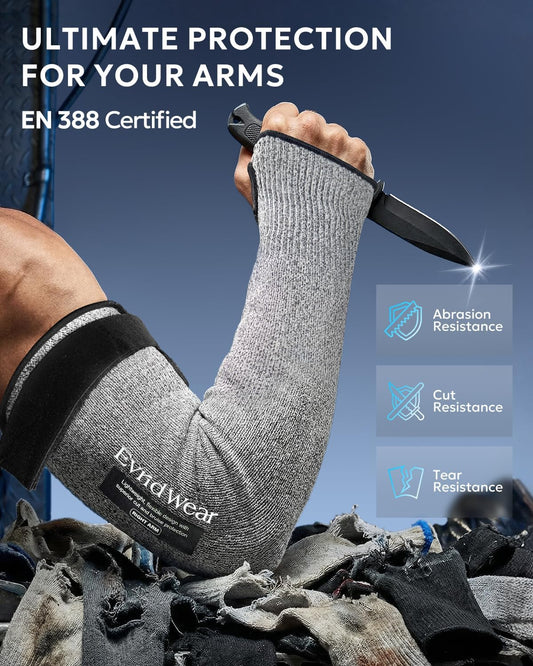 Protective Arm Sleeves Arm Protectors for Thin Skin and Bruising Farmers,Gardening,Pet Grooming,Fragile Skin
