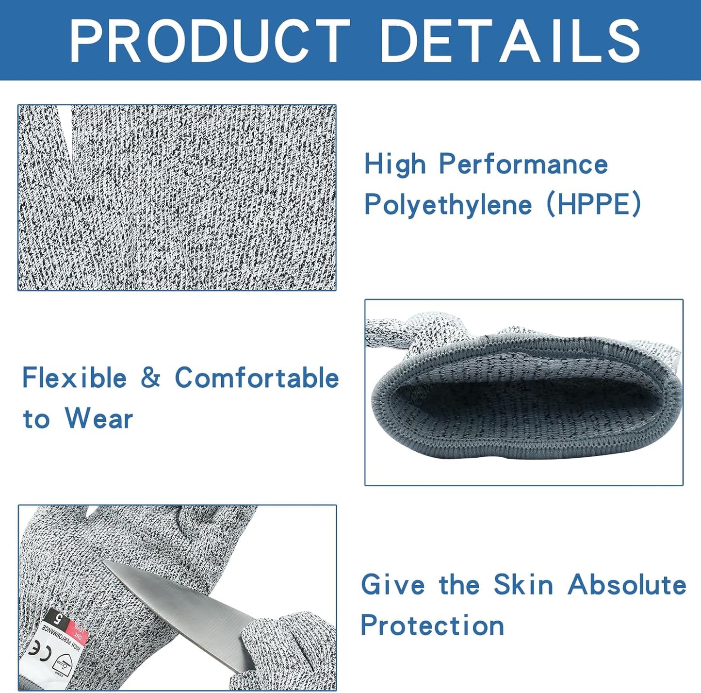 Cut Resistant Gloves for Kids