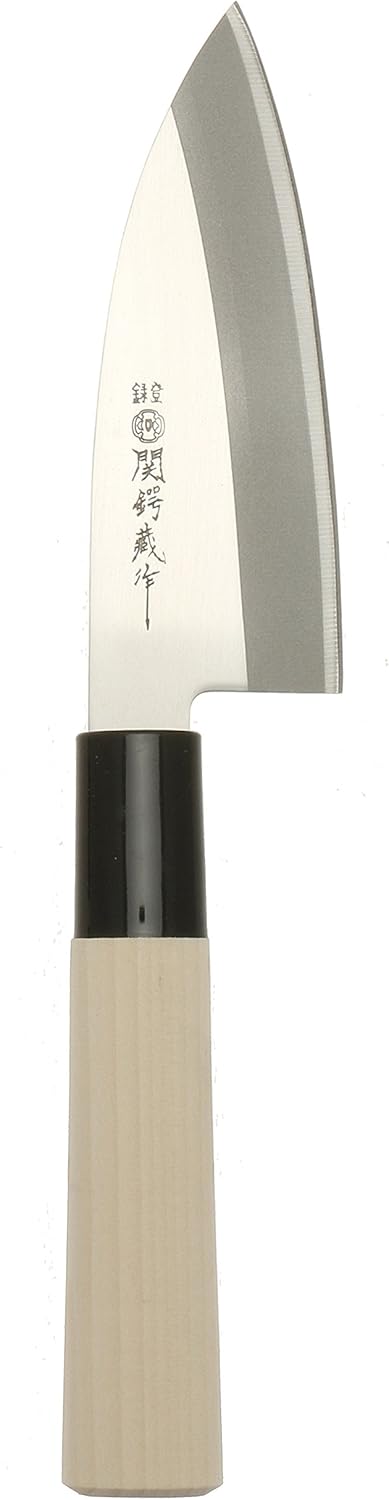 KotobukiSeki Deba Knife, Small, Silver