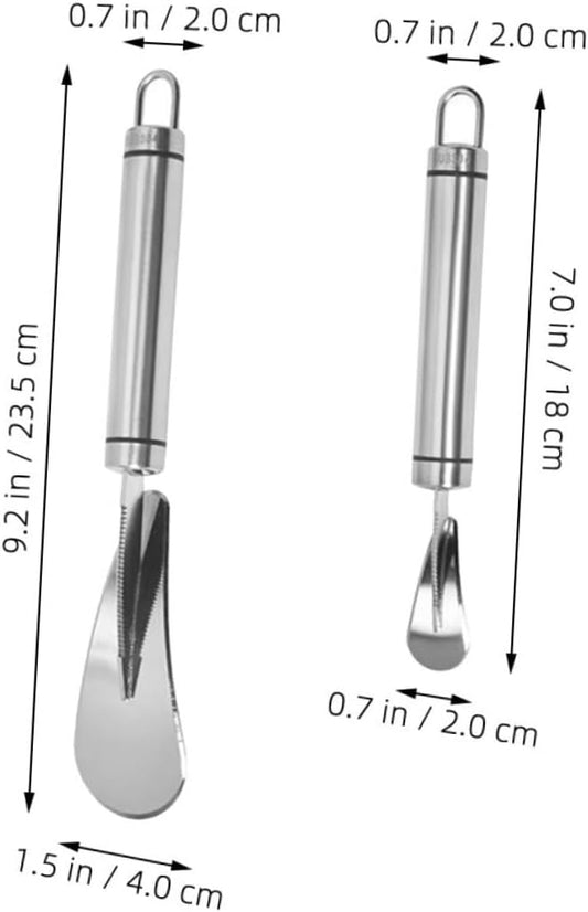 2pcs Manual Orange Peeler Citrus Peeler Cutter Grapefruit Knife for Kitchen