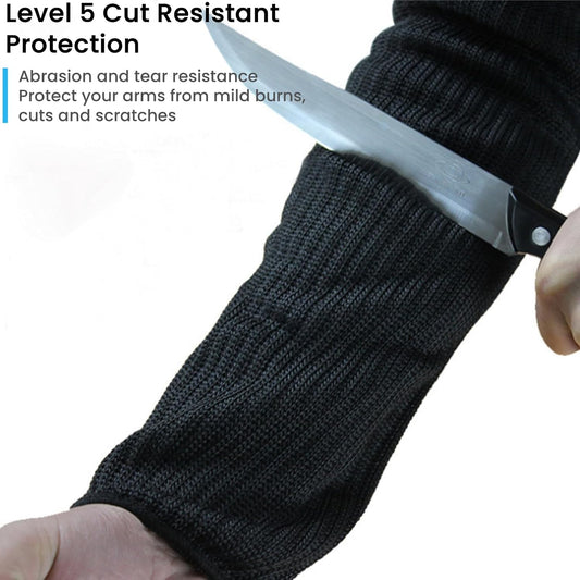 Cut Resistant Sleeves Arm Guards Forearm Welding Sleeve Protector for Thin Skin, Bruising, Kitchen, Farmer for Men Women