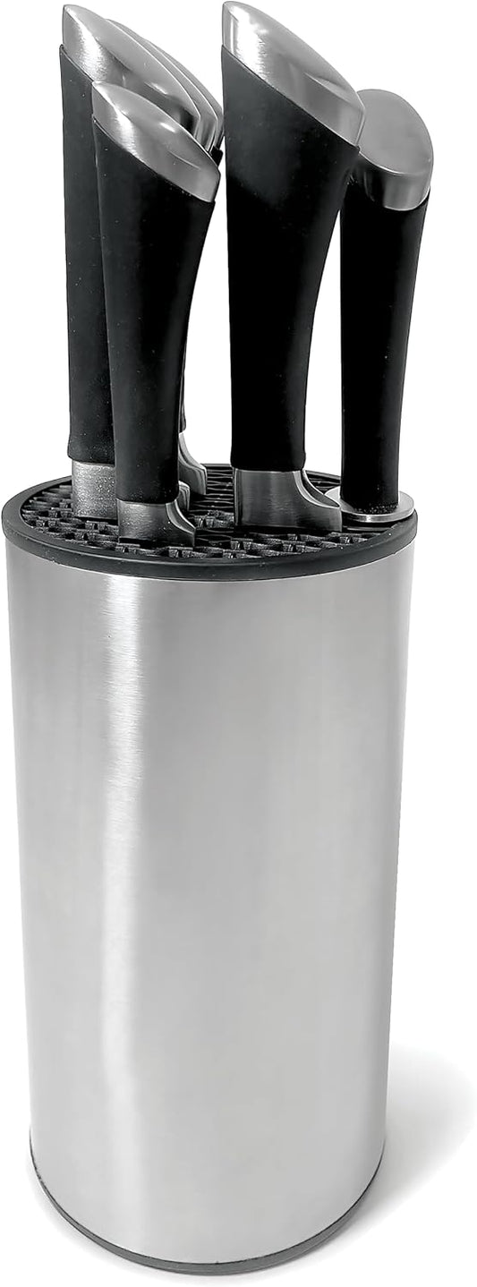 Stainless Steel Cylinder Knife Holder