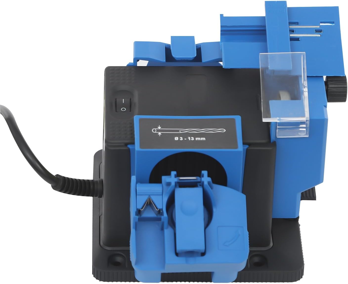 Electric Drill Bit Sharpener 110V Multifunction Electric Sharpening Machine,Knife, Chisel,Scissor Sharpening Tool Applicable Drill Sizes 3mm-13mm/0.12-0.51inch Multitask Sharpening Machine