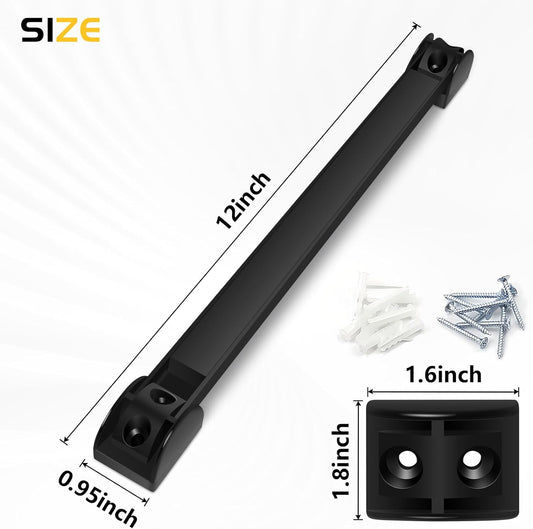 Magnetic Tool Holder Strip 4 Pack, 12 In Heavy Duty Tool Organizer Magnetic Strip, Tool Magnet Bar For Garage Tool Organization
