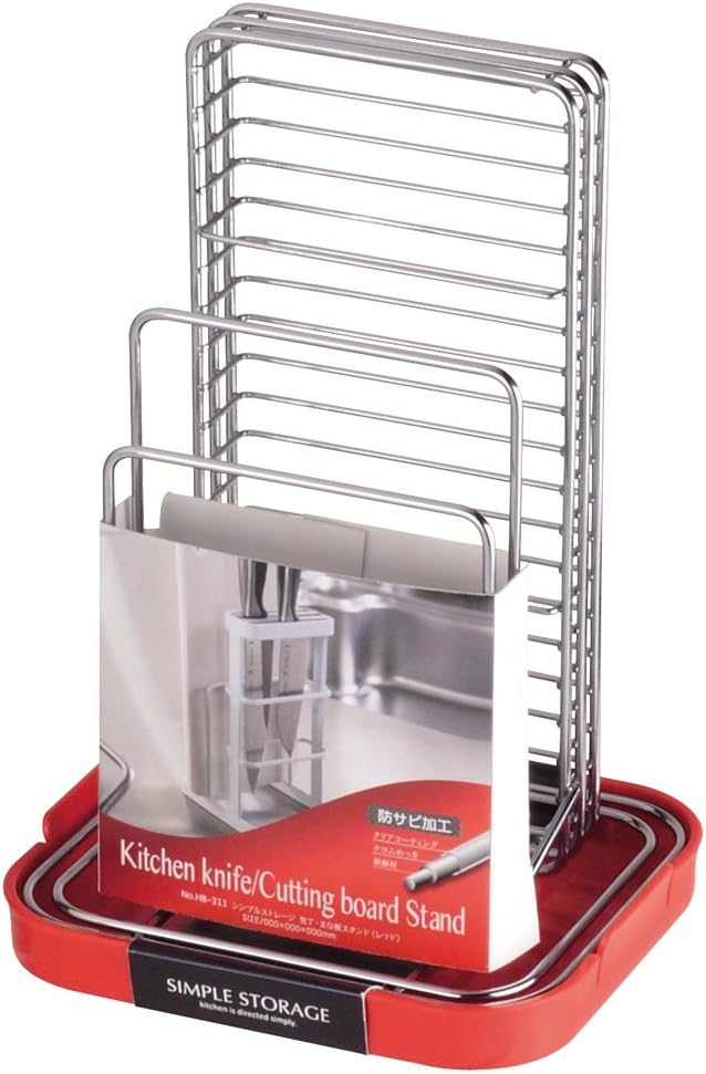 pa-ru金属 sinpurusutore-zi Kitchen Knife, Cutting Board Stand
