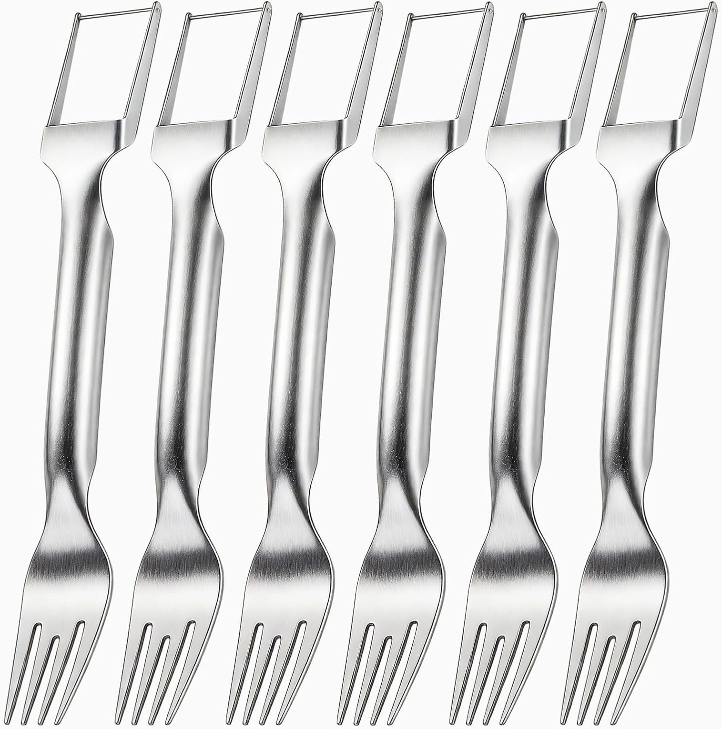 Watermelon Cutter Slicer,2-in-1 Stainless Steel Fruit Fork for Home Kitchen