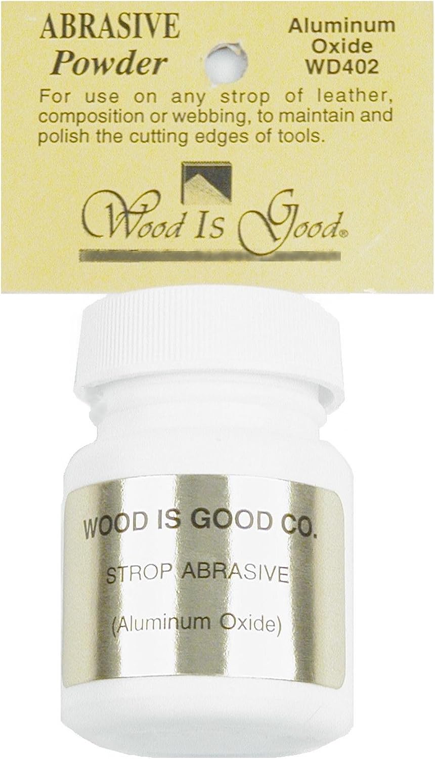 WD402 Strop Abrasive Powder, 1oz, White