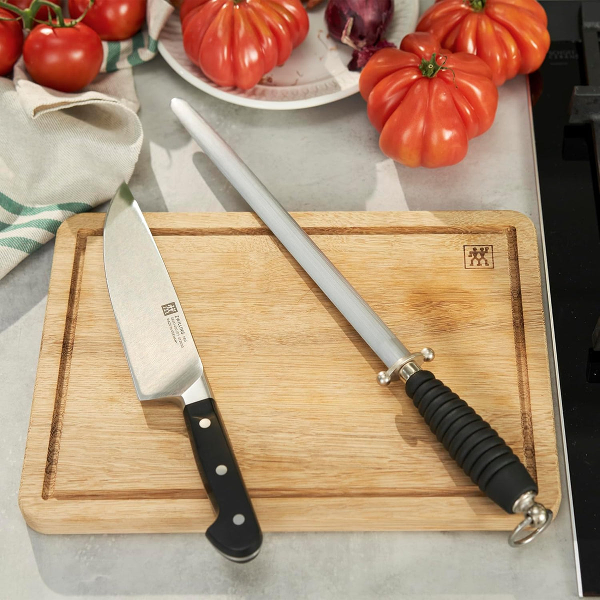 Professional 12-inch Oval Sharpening Steel