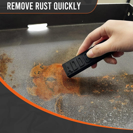 Griddle Seasoning & Cast Iron Seasoning Conditioner 7 OZ Care Kit, with Rust Remover Food Safe Griddle Seasoning for Blackstone, Pans, Carbon Steel – Maintain a Cleaner Non-Stick Skillet
