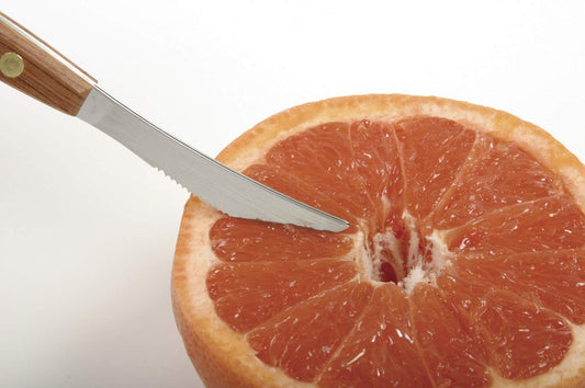 Silver Twin Blades Grapefruit Knife, 8 inch