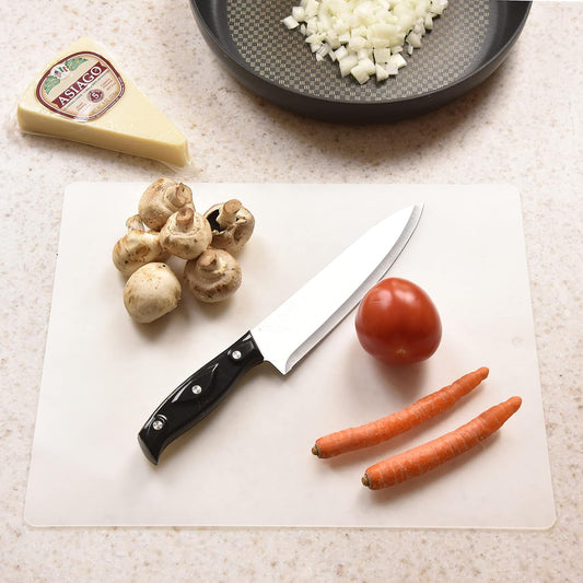 Kitchen Cutting Board | Flexible Chopping Mats | Food Safety | Hanging Hole for Easy Drying |12x15” Size | Set of 20