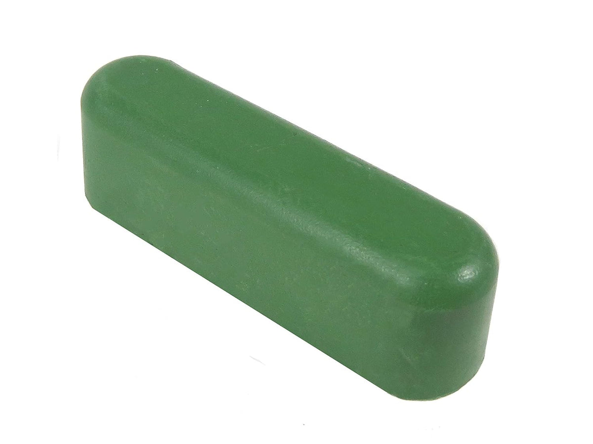 Genuine Horse Butt Leather Strop 12 inches x 3 inches x 1/8 inch Thick with 1.2 Ounce Bar Green Chromium Oxide 0.5 Micron Micro Fine Polishing Compound