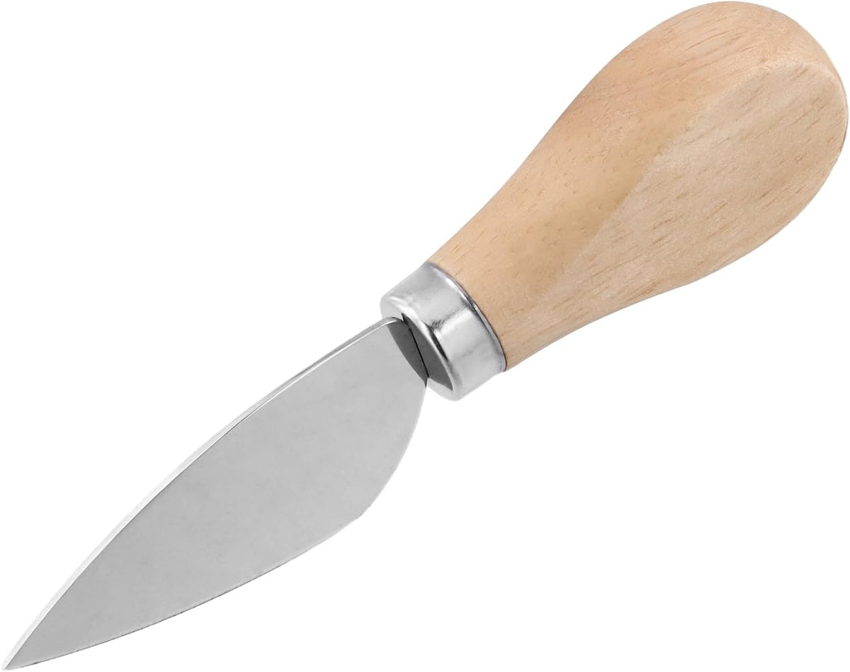 24 PCS Butter Knife Spreader with Wooden Handle, Stainless Steel Cocktail Knives Spreaders Wooden Handle Cheese Knives for Butter, Jam, Cheese