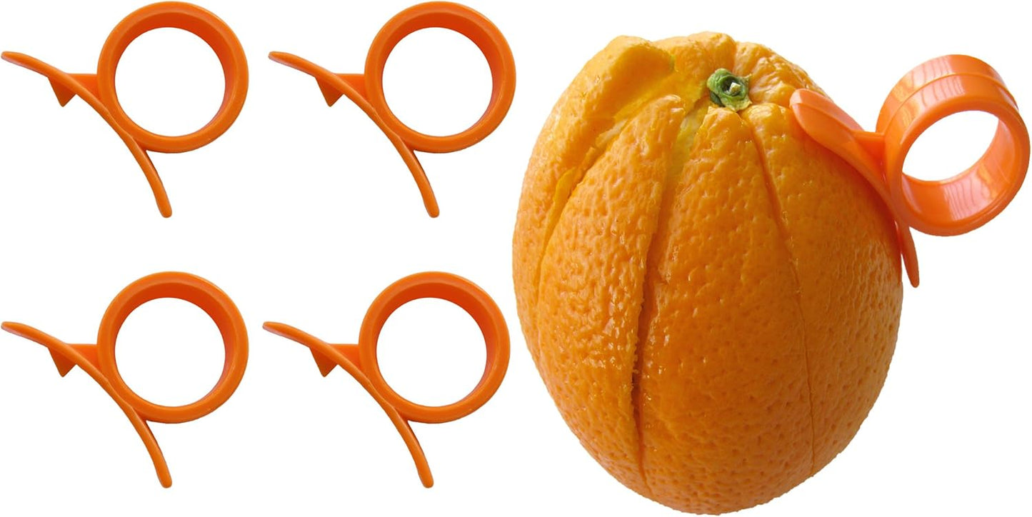 4 Round (Citrus Fruit) Peelers