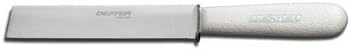 Sani-Safe (09453) Vegetable/Produce Knife, 5", with Metal Finger Guard, Stain-Free, high-Carbon Steel Blade, Textured Polypropylene Handle, S185