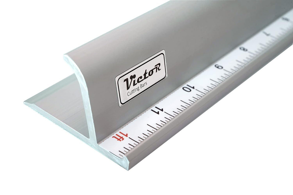 24-Inch Professional Aluminum Safety Ruler with Finger Guard Edge and Non-Slip Base – Precision Cutting Tool for Craft Projects – Durable Safety Ruler