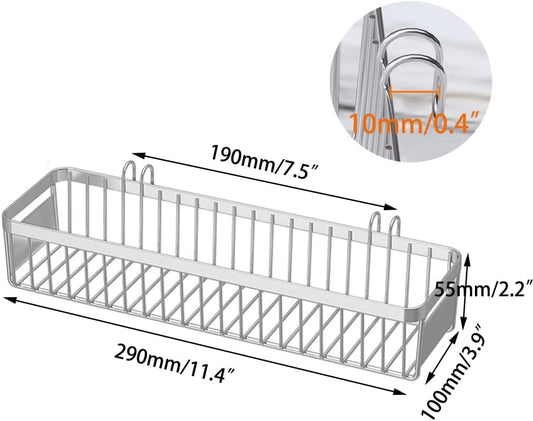 Drawer Silverware Organizer, Utensil Mesh Organizer for Chopsticks/Spoon/Fork/Knife, SUS304 Stainless Steel Drawer Utensil Drying Rack