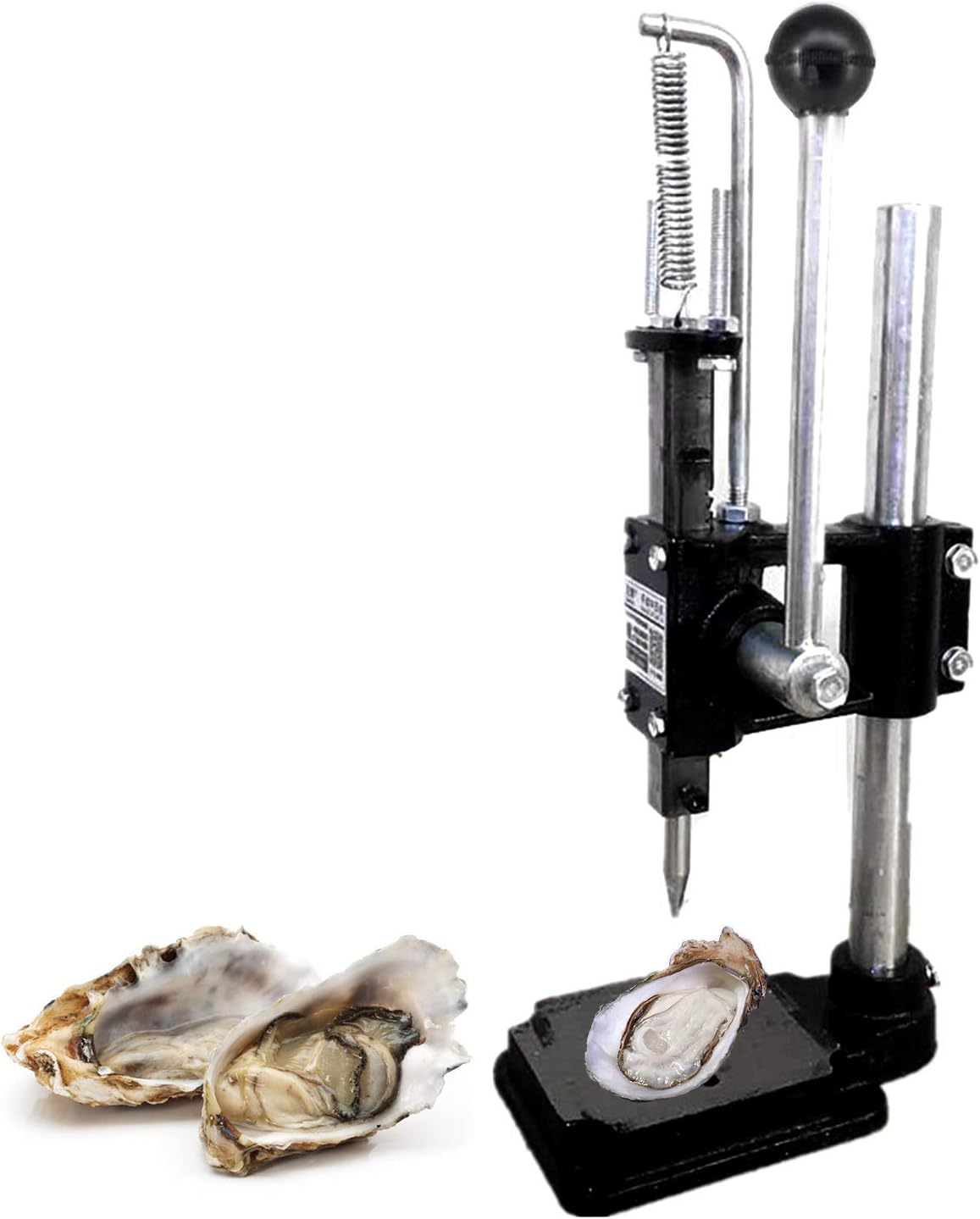 Manual Oyster Shucker Cast Iron Machine - Oyster & Clam Opener Set Shucking Machine Seafood Tools