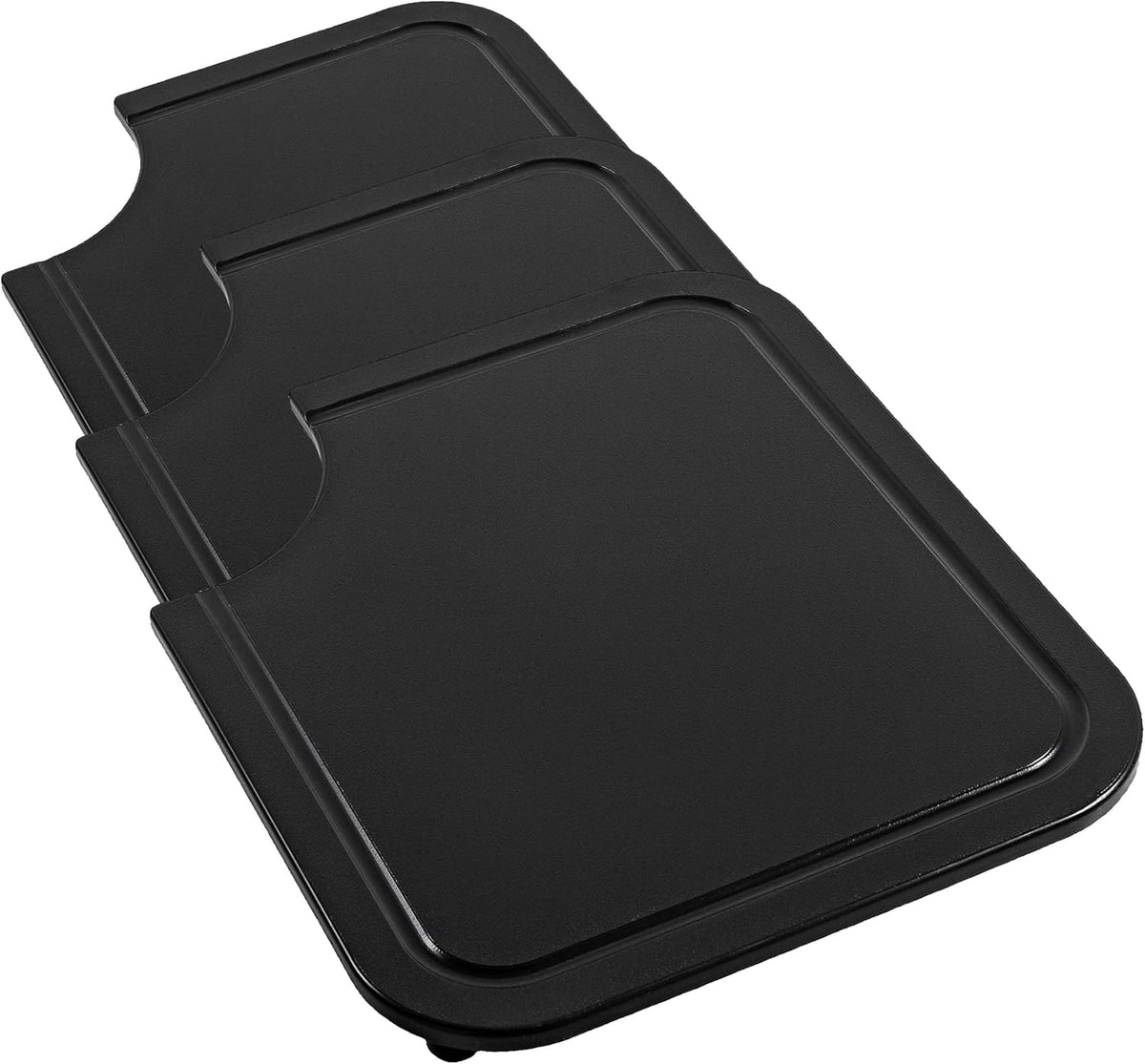 RV/Marine Sink Mate 12½-Inches x 14 ½-Inches Cutting Board - Fits Securely Over Your RV or Boat's Kitchen Sink - Ideal for Cleaning, Carving and Chopping - Black (43858)