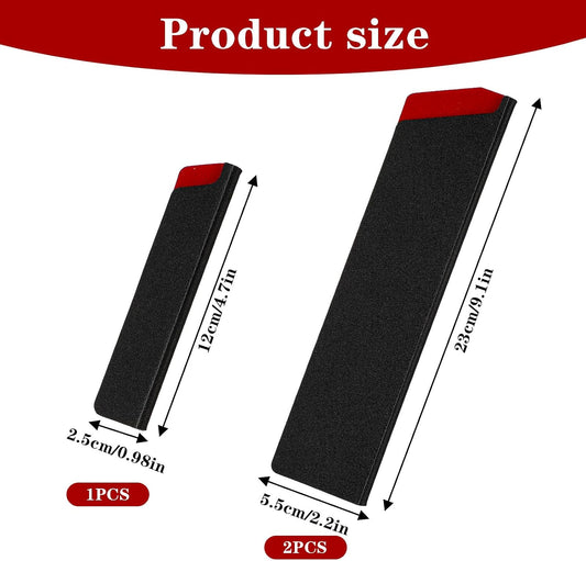 3Pcs Knife Edge Guards, Chef's Knife Sheath Cover Universal Blade Covers ABS Protective Blade Sheaths for Chef Paring Kitchen Knives