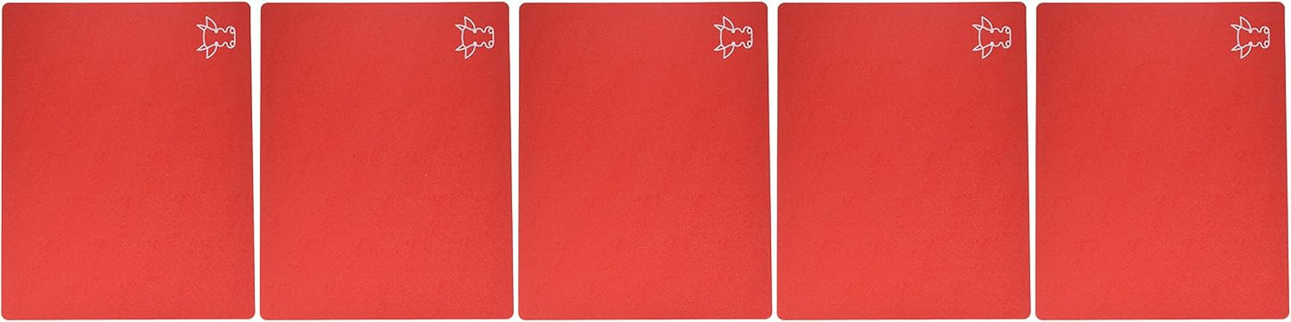 Flexible Cutting Board Set, Assorted Colors, BPA-Free Plastic, 6 Count