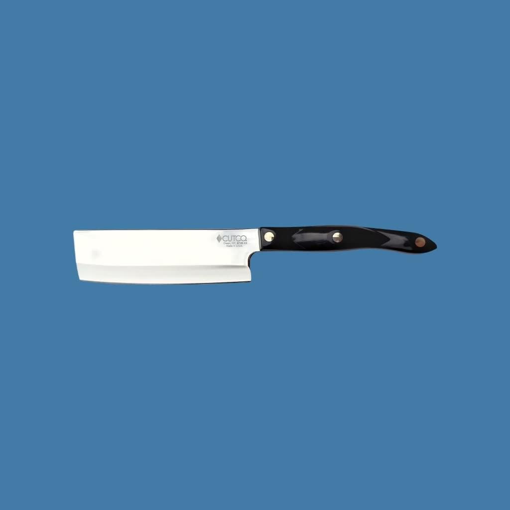 Nakiri Knife-This is THE knife for vegetable prep. Designed for clean slicing, chopping and dicing of fruits and vegetables