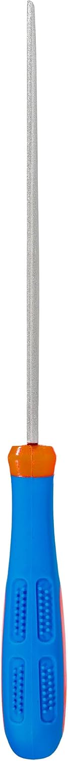 10 Inch Diamond File Professionals Garden Tool Sharpener 2-Sided Flat Curved Sharpening Stone For Scissors Knives Cutting Tool