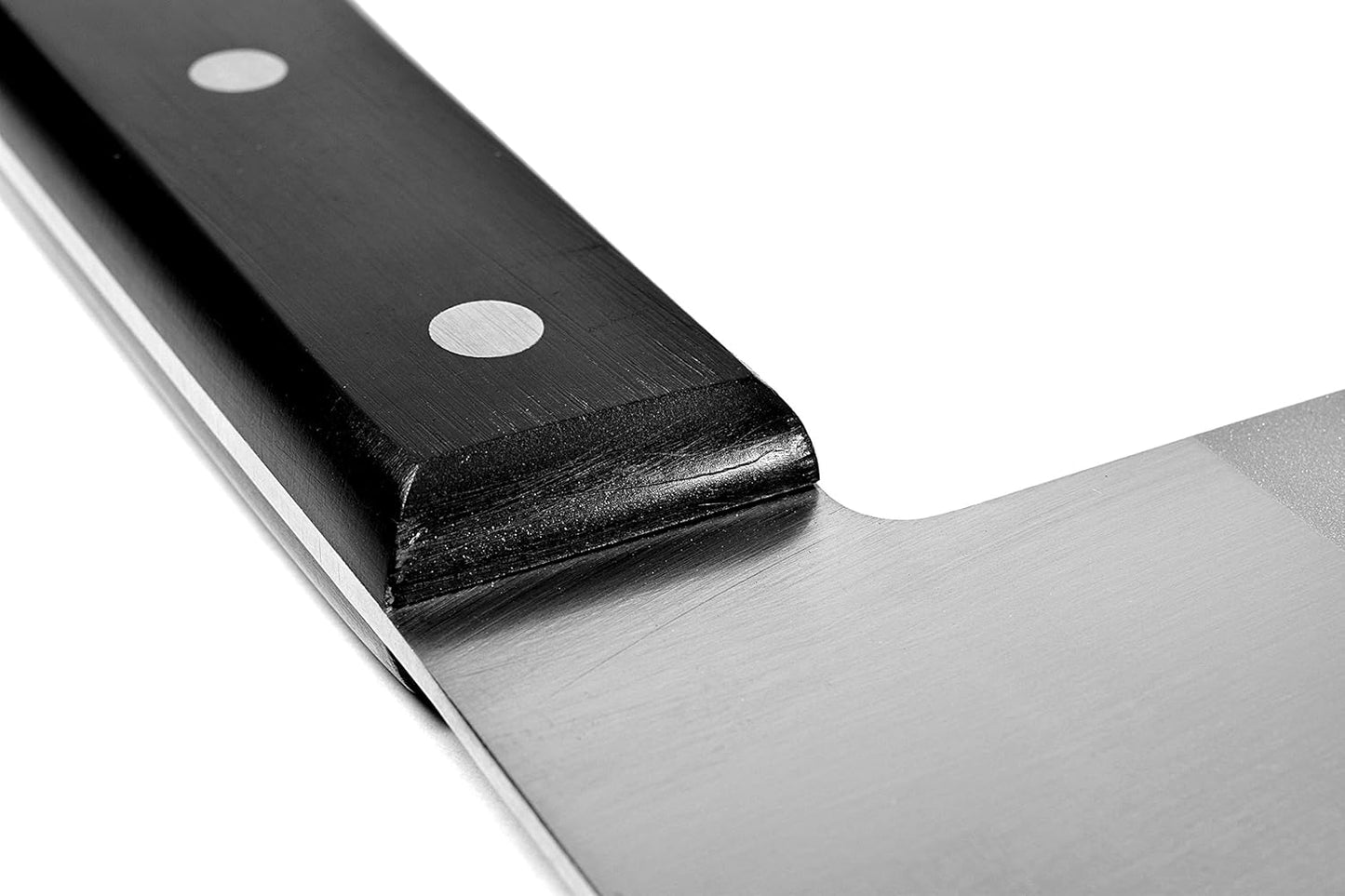 MASAMUNE Meat Vegetable Cleaver 7.1" Stainless Steel Butcher Knife | 180mm Professional Butcher Knife Seki Japan POM Handle, 7.1 inch (180mm)