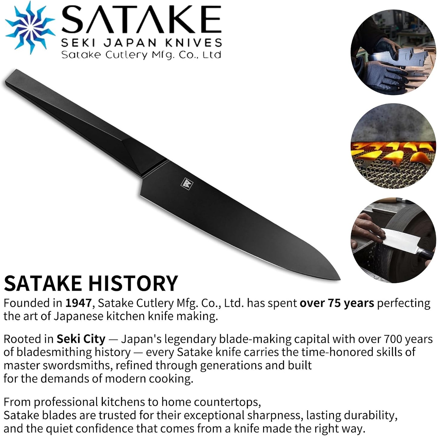 6.7 Inch Santoku Knife, Made in Japan, Ultra Sharp AUS-8 High Carbon Stainless Steel Japanese Chef Knife with Ergonomic Sakura Handle, Kitchen Knife Gifts for Women Men