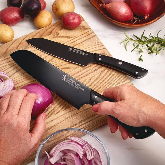 Noir 2-pc Asian Knife Set