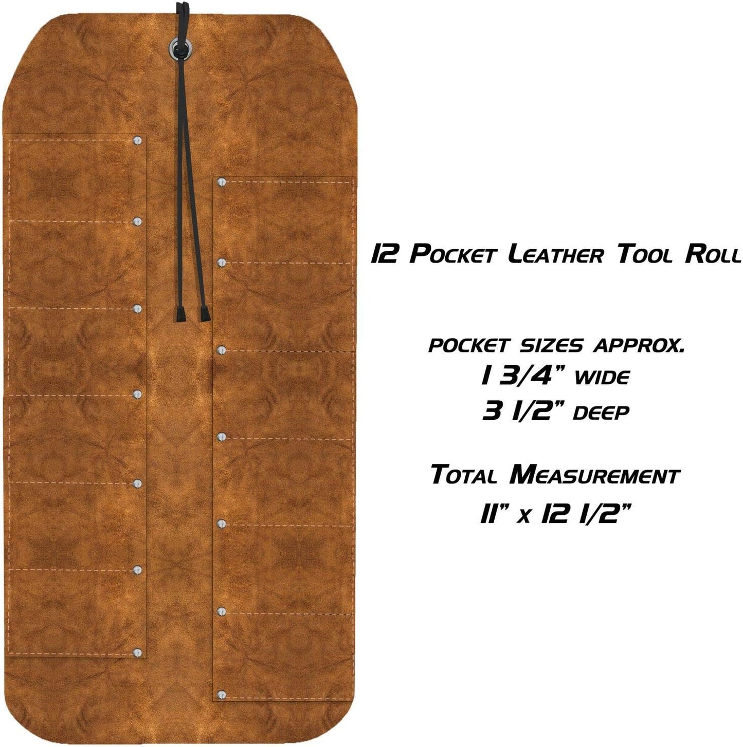 UJ Ramelson Pocket Leather Tool Roll