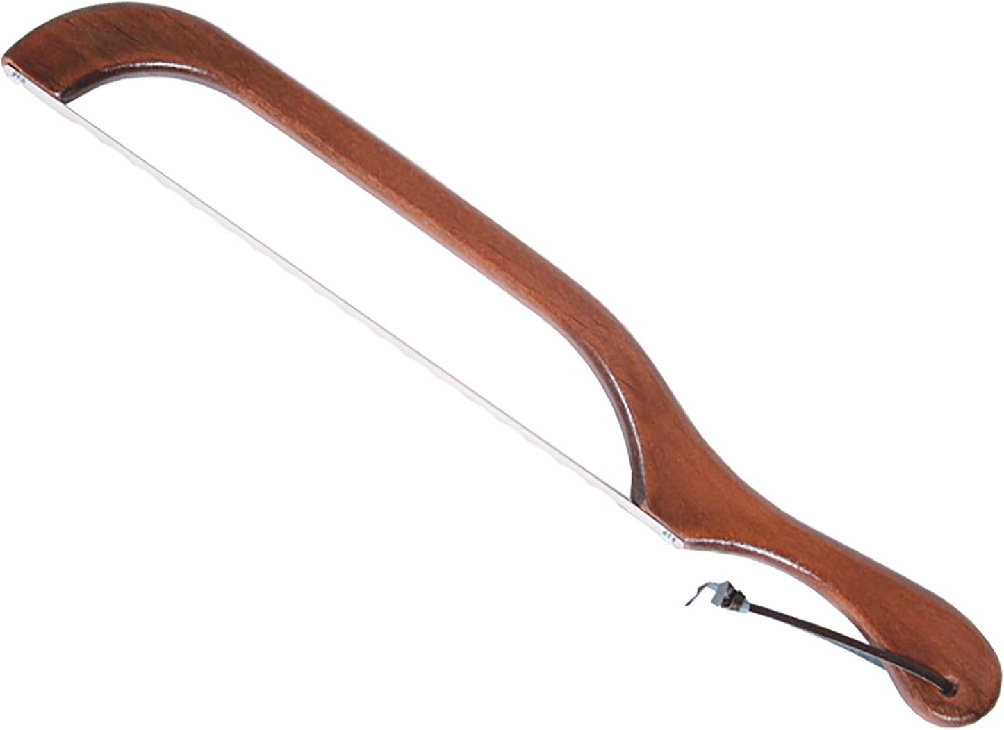 Bow Style Bread and Bagel Slicer, Natural Alder | Made in the USA, Bread Knife for slicing Sourdough, RIGHT HANDED