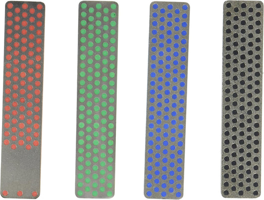 Diamond Machining Technology (DMT) W4K Mini Diamond Knife Sharpener Whetstone Set, 4 Pack
