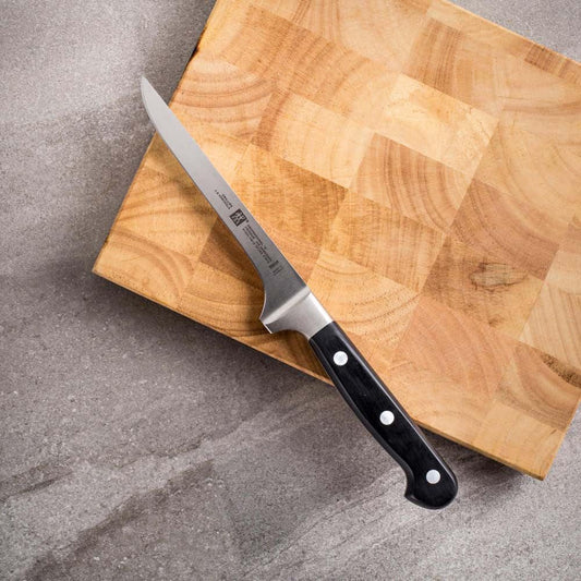 Professional S 5.5-inch Razor-Sharp German Flexible Boning Knife, Made in Company-Owned German Factory with Special Formula Steel perfected for almost 300 Years, Dishwasher Safe
