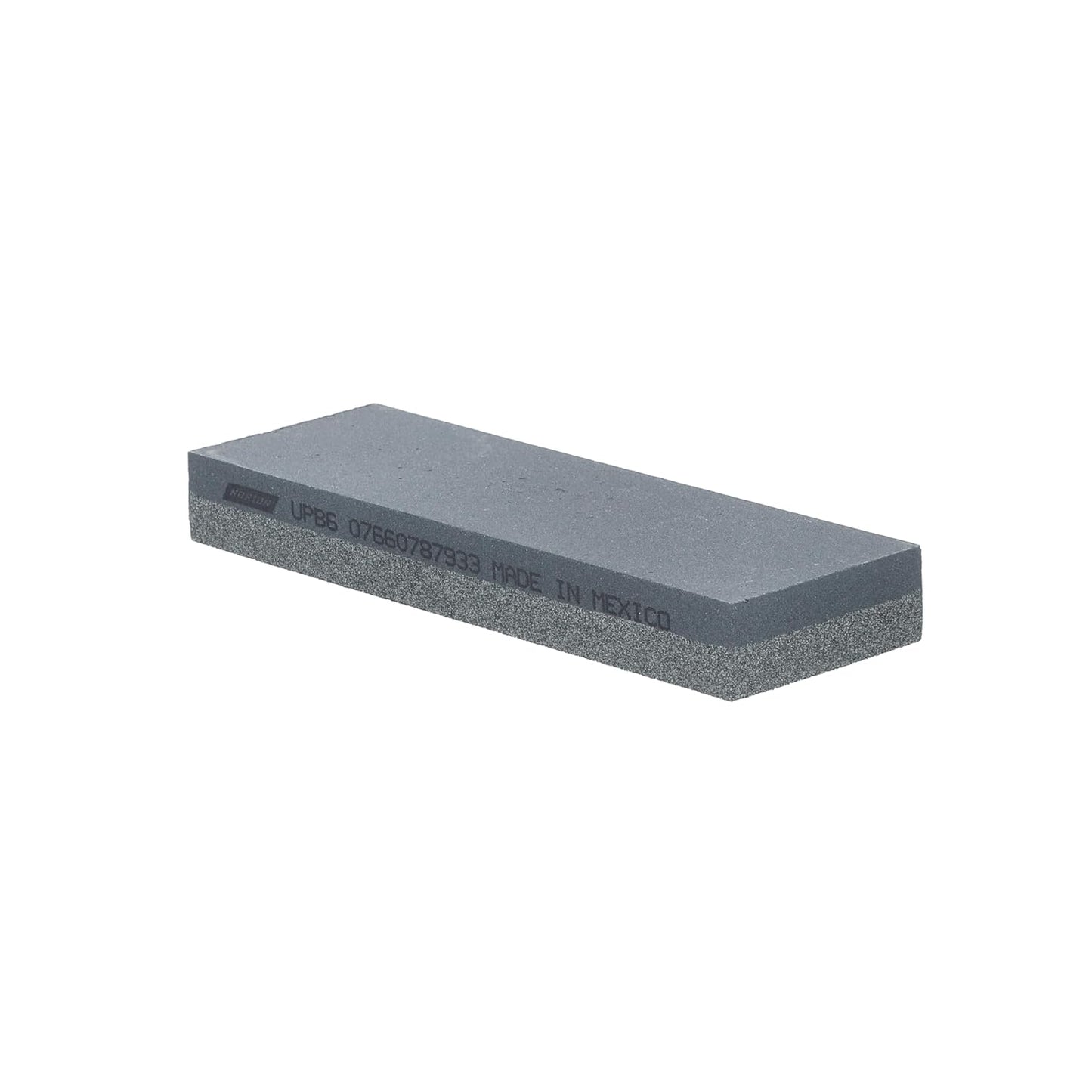 Abrasives - 07660787933 Economy Tool & Knife Sharpener, Course/Fine Combination Benchstone, 6" x 2" x 3/4" Retail Pack , Black