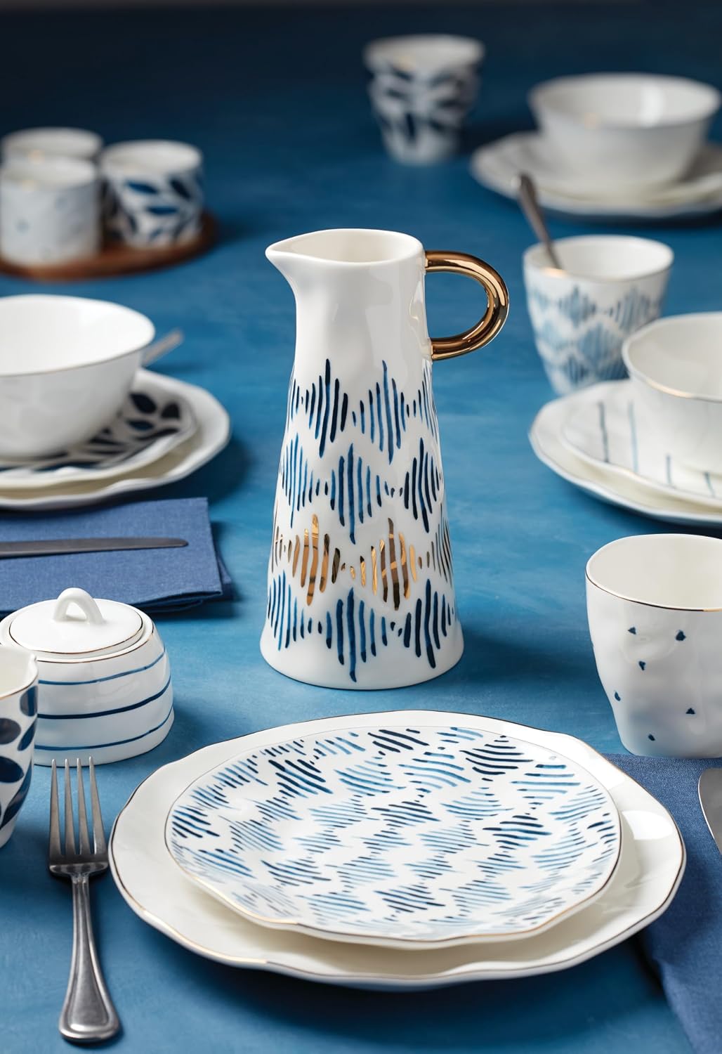 895698 Blue Bay 2-Piece Glass Cutting Board Set
