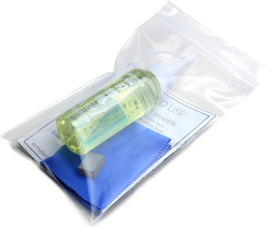 Yoshihiro 100% Pure Tsubaki Japanese Knife Maintenance Oil 3.4oz(100ml) with Complimentary Sabitori Rust Eraser and Microfiber Cloth