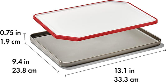 Outdoor Kitchen Cutting Board & Tray,White