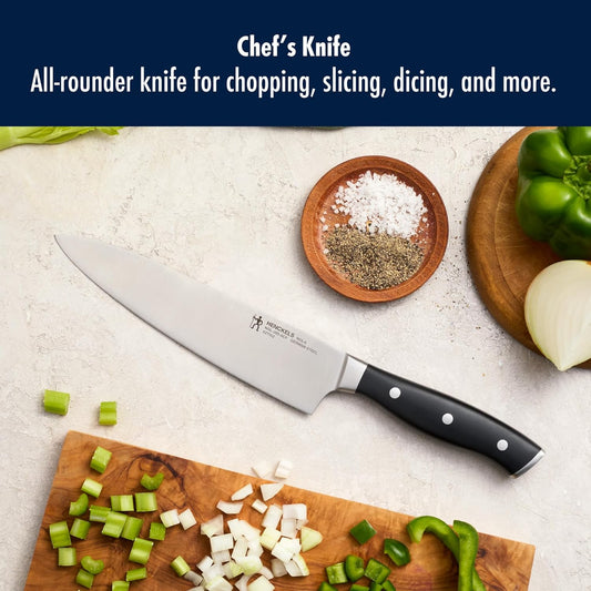 x EMERIL Lagasse The Nola Collection Razor-Sharp German 8-inch Chef's Knife,Made in Company-Owned German Factory with Special Formula Steel perfected for almost 300 Years, Dishwasher Safe
