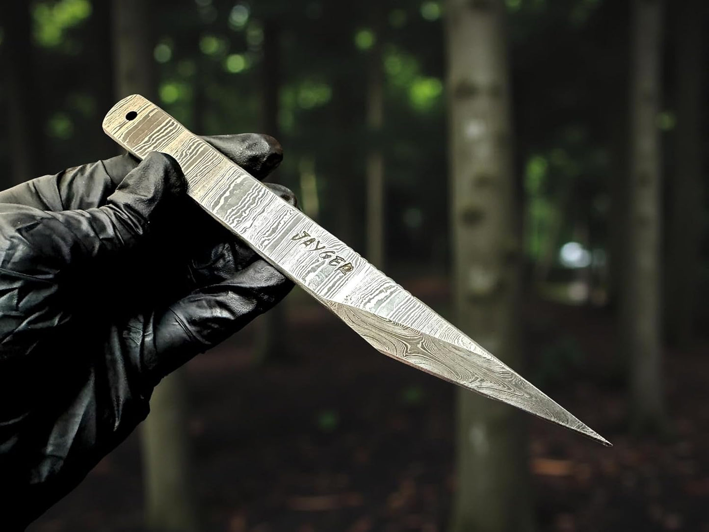 Handmade Kiridashi Knife – Precision Japanese Marking Tool – Damascus Steel Blade – Compact Craft & Carving Knife for Woodworking, Leatherwork, DIY & Artisan Use