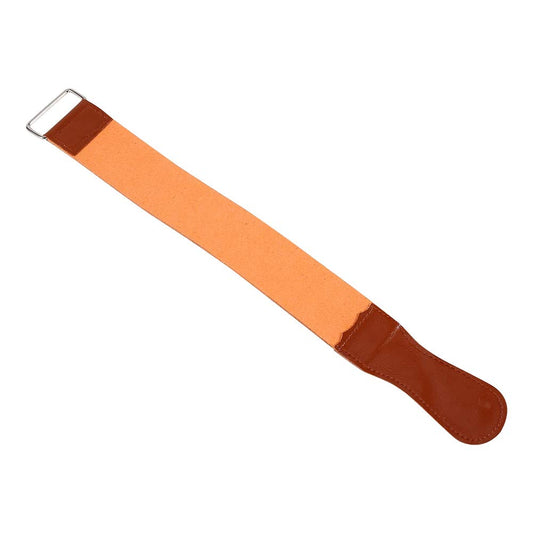 18.5 * 2 * 0.2inch Leather Strop for Knife Sharpening, Knife Strop, Stropping Leather, with Swivel Hanging Tab and Leather Handle Straight Cowhide Manual Strap