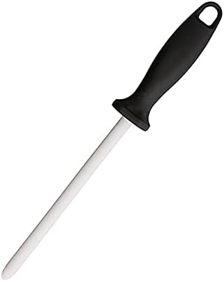 12 Inch Ceramic Knife Sharpener Honing Rod,Professional Knife Sharpening Tool,Ceramic Honing Rod for Chef's Knife and Kitchen Knife